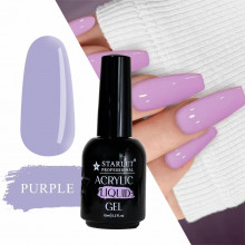 Рідкий акригель для нігтів Starlet Professional, 15 мл, Purple