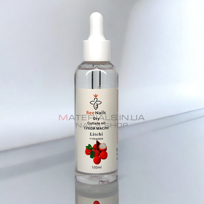 Сухе масло для кутикули BeeNails "Litchi", 100 мл Сухе масло для кутикули BeeNails "Litchi", 100 мл