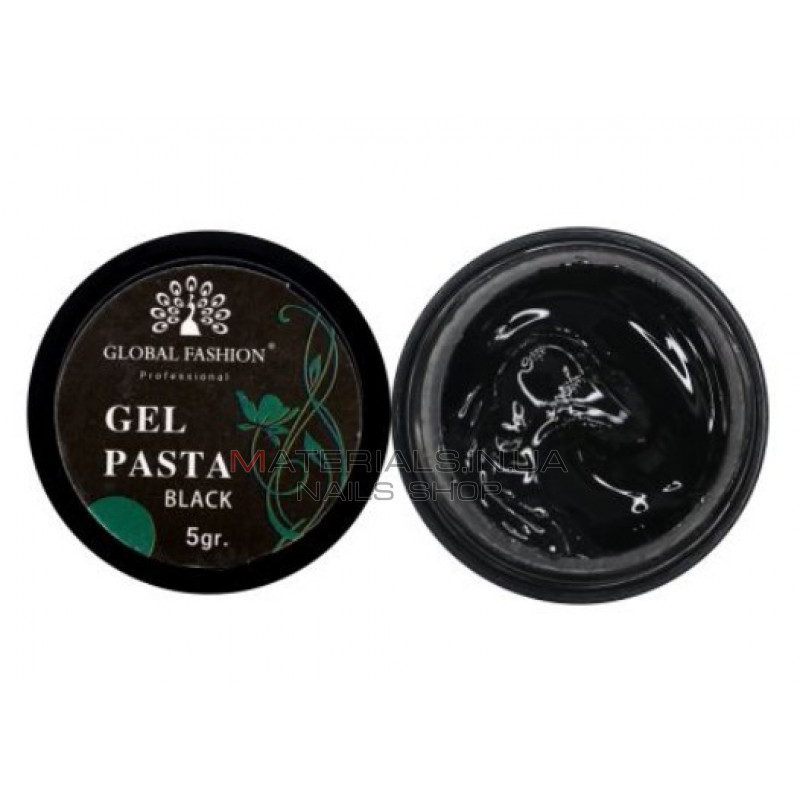 Гель паста Global 5 ml black K13 K23 Гель паста Global 5 ml black K13 K23