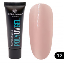 Поли UV гель (Полигель) Global Fashion 30 г 12