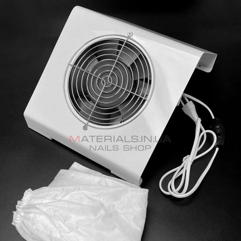 Вытяжка X1 Profi Nail dust collector 65 Вт металлический корпус белый Вытяжка X1 Profi Nail dust collector 65 Вт металлический корпус белый