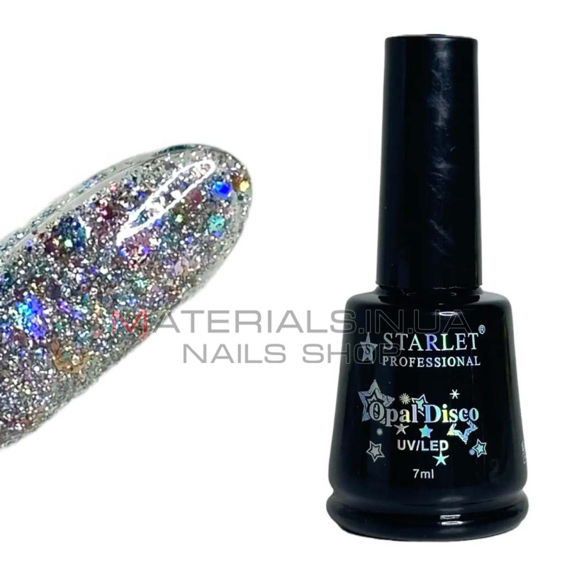 Гель-лак светоотражающий Starlet Opal Disco №02, 7ml