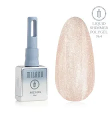 Liquid Shimmer Poly Gel Premium № 04