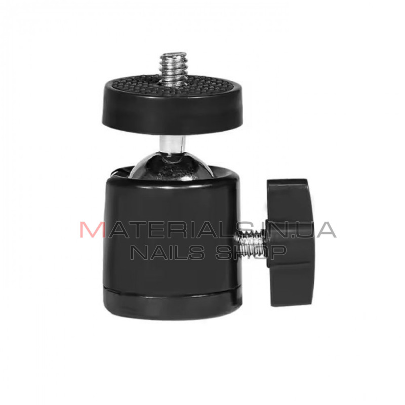 Шарнірне кріплення, 360° переходник с резьбы 3/8″ на 1/4″