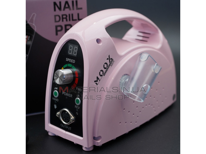 Фрезер Мокс X806 (Pink) на 55 000 об./мин. и 80W. для маникюра и педикюра