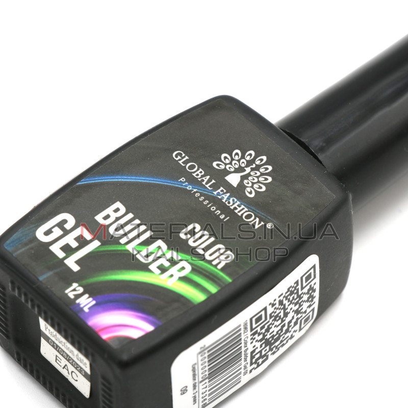 Кольоровий гель для нігтів Color Builder Gel 12 мл, 09