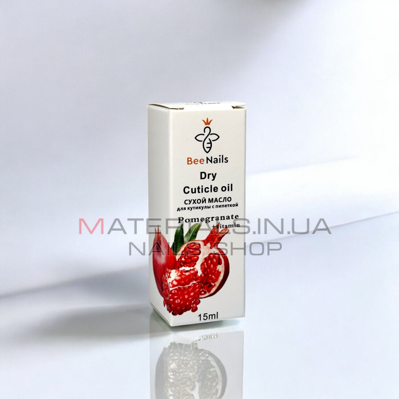 Сухе масло для кутикули BeeNails "Pomegranate", 15 мл