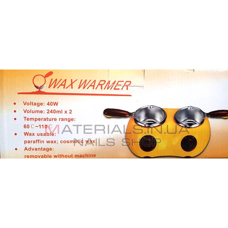 Воскоплав Wax Warmer для разогрева воска и парафина, 240 мл.