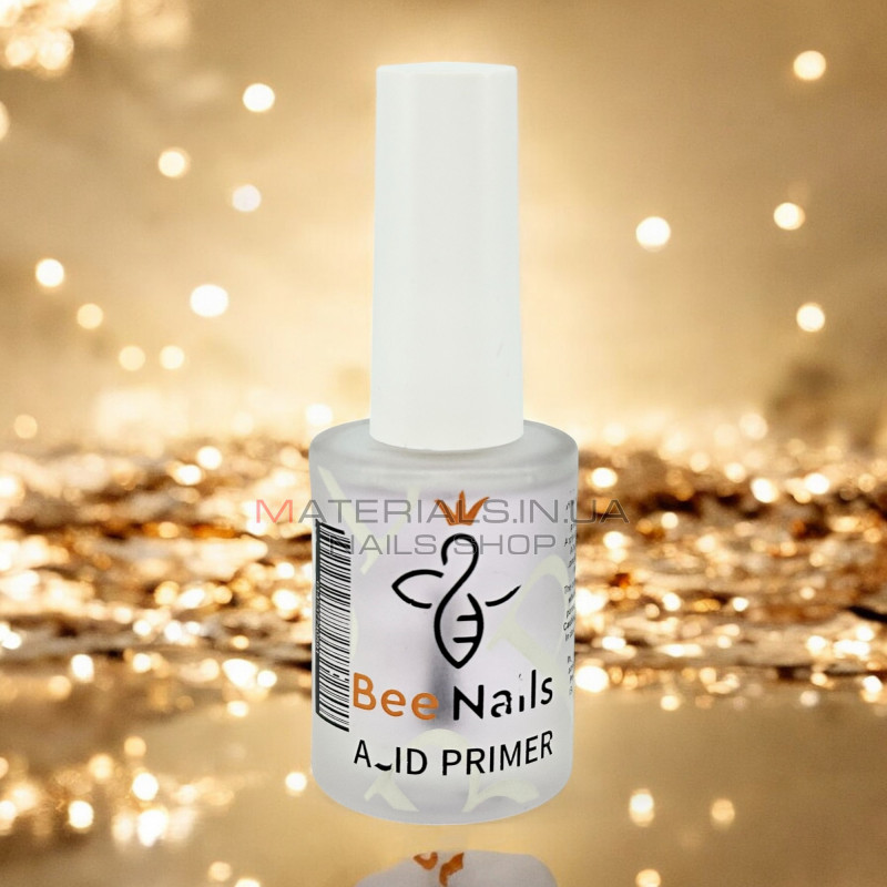 Кислотный праймер для ногтей Acid primer Bee Nails, 15 ml Кислотный праймер для ногтей Acid primer Bee Nails, 15 ml