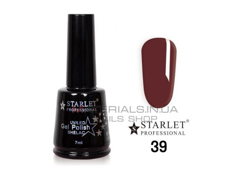 Гель-лак Starlet Professional №39, "Гнила вишня"