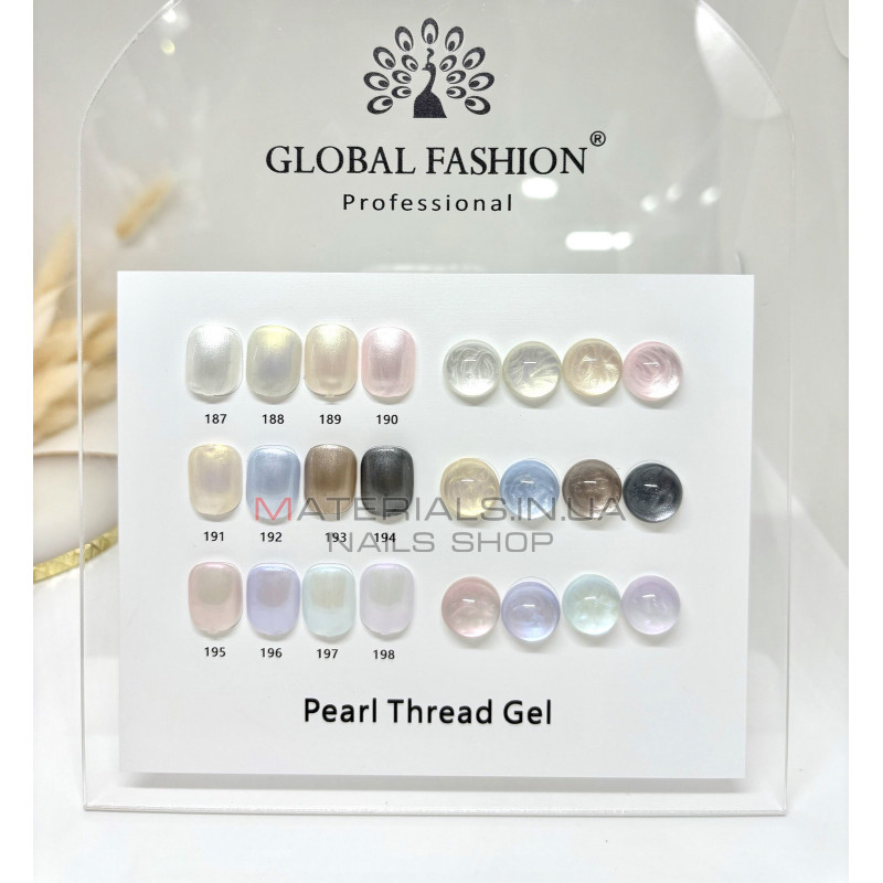Гель лак Pearl Thread 8 мл, 196 Гель лак Pearl Thread 8 мл, 196