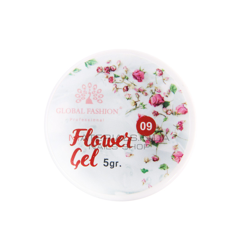 Гель із сухоцвітами 5 гр, Flower Gel 09 Гель із сухоцвітами 5 гр, Flower Gel 09