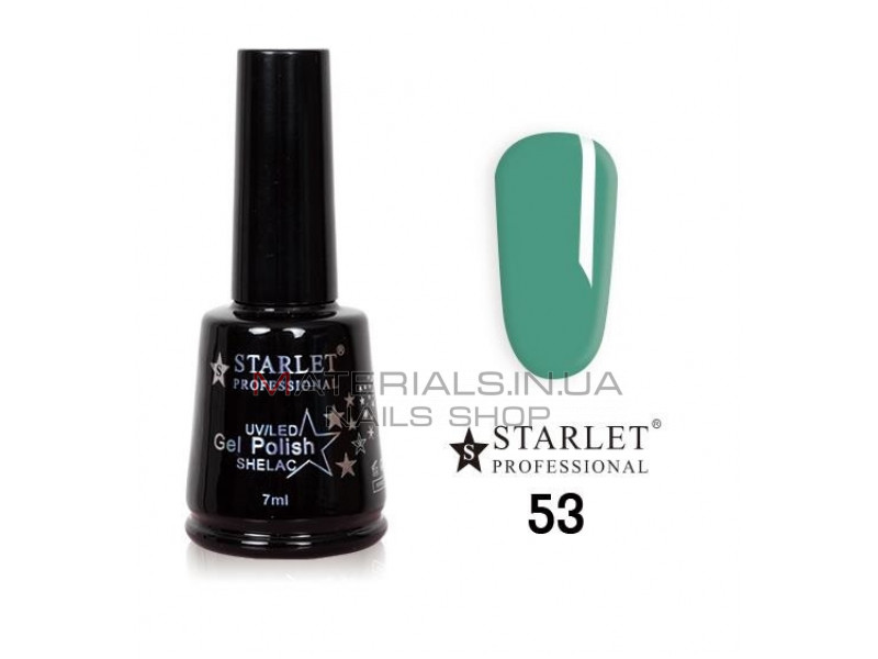 Гель-лак Starlet Professional №53, "Аквамарин"