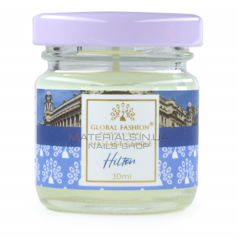 Массажная свеча Global Fashion, 30 ml, Hilton Массажная свеча Global Fashion, 30 ml, Hilton