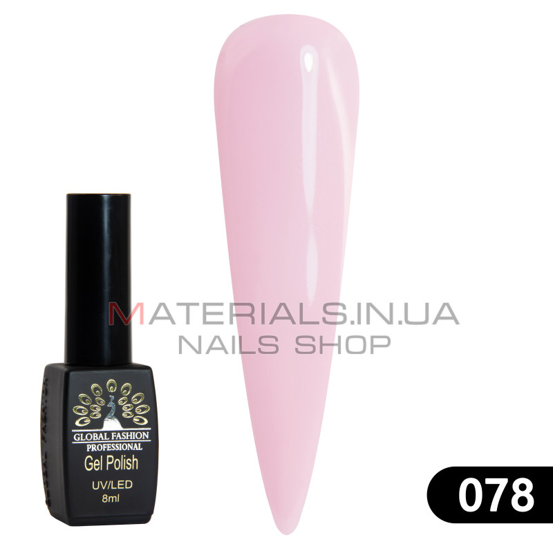 Гель лак BLACK ELITE 078, Global Fashion 8 мл