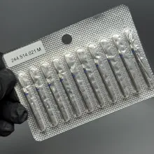 Набір алмазних фрез для манікюру 10 шт., (Полумья 023М)