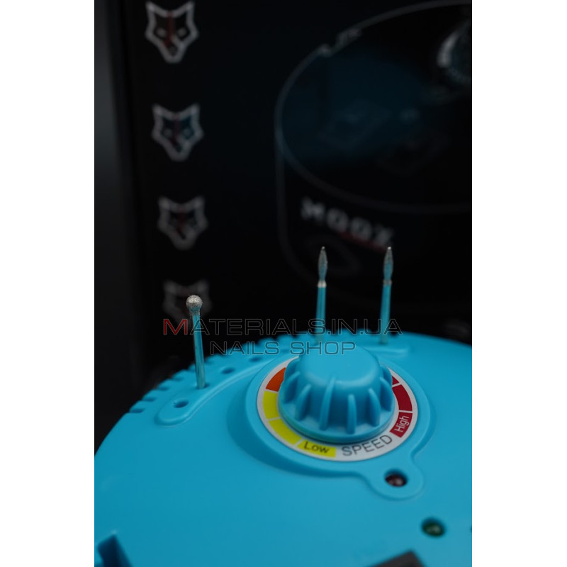 Фрезер Мокс X101 (Light Blue) на 50 000 об/хв. та 70W. для манікюру та педикюру