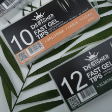 Гелеві тіпси Fast (240шт./уп.) - гелеві типси Дизайнер