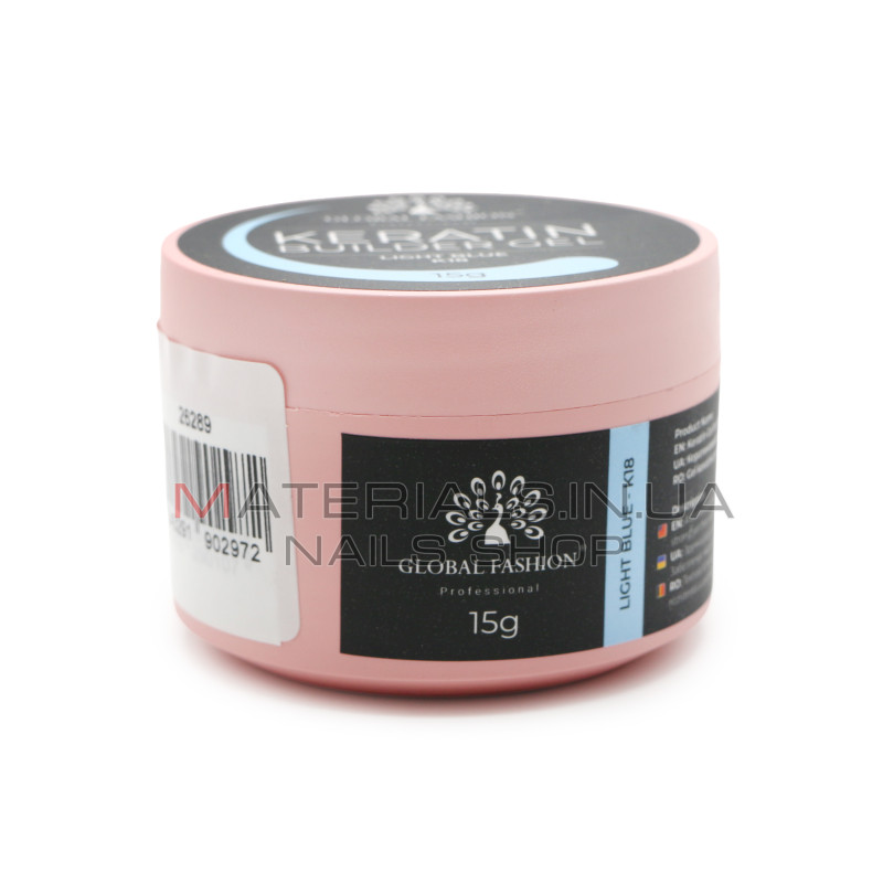 KERATIN BUILDER GEL, Global Fashion, 15 g, K18