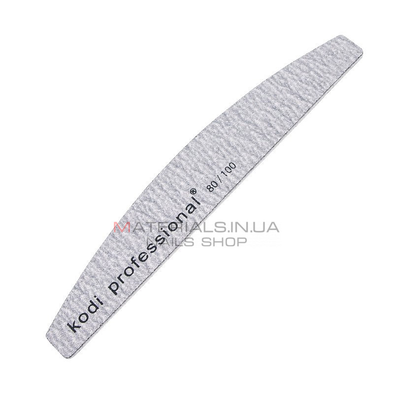 Пилка для нігтів Half Grey 80/100 Пилка для нігтів Half Grey 80/100