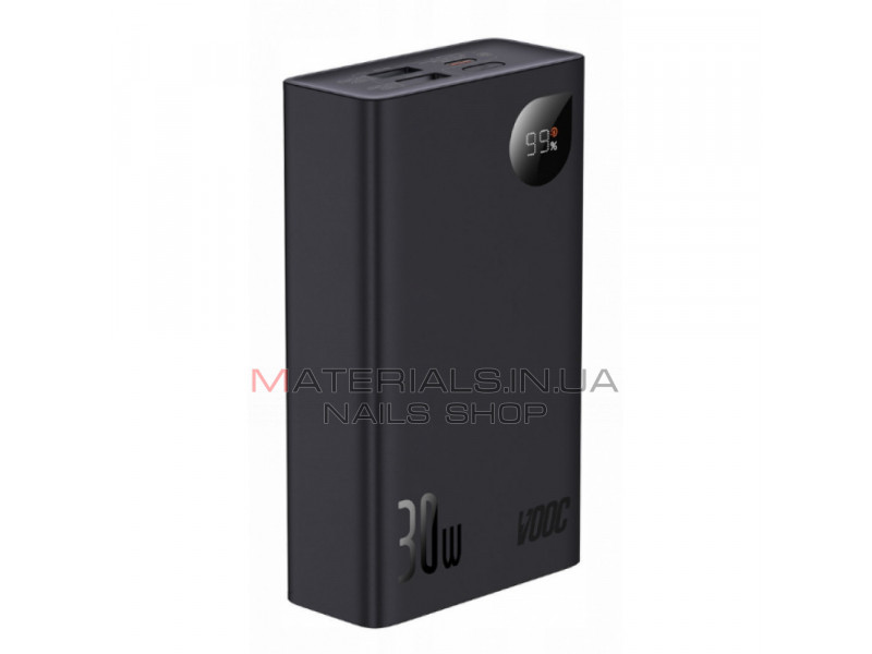 Power Bank 20000 mAh | 30W | Digital Display — Baseus (PPAD050) — PPAD050101 Black