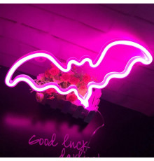 Ночной светильник — Neon Sign — Bat