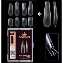 Fast Gel Tips MT1 (Multiforms) - типси гелеві Дизайнер 120 шт/уп