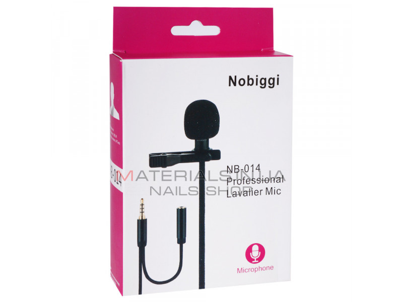 Микрофон для телефона 3.5mm — Nobiggi NB-014 с держателем