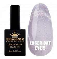 Гель-лак Laser Cat Eye №5, 9 мл., Дизайнер (Котяче око)