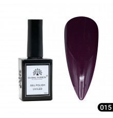 Гель лак Global Fashion, Gel polish 15 ml, 15