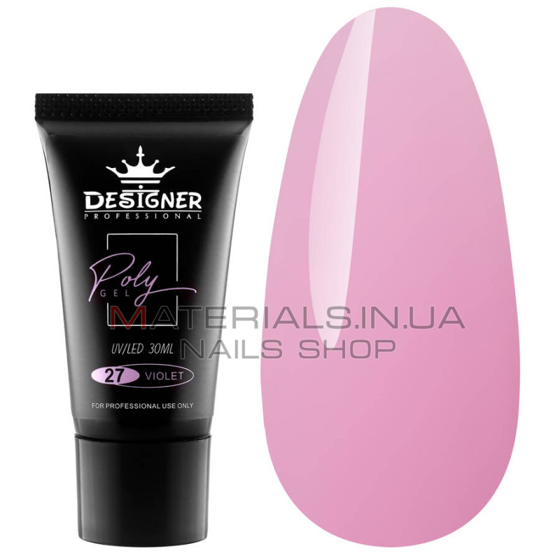 Полігель Designer Professional, 30мл. №027
