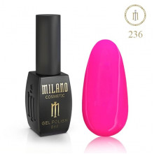 Гель лак MILANO 8 мл № 236