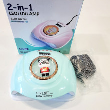 UV/LED SUN S8 Pro, 268 Вт. Панда - Блакитний
