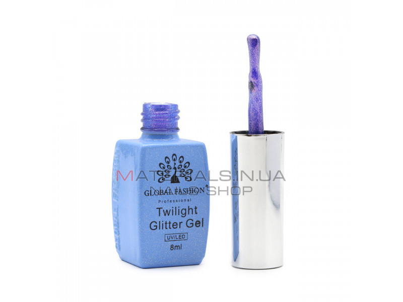 Гель лак Twilight Glitter 8 мл, 203