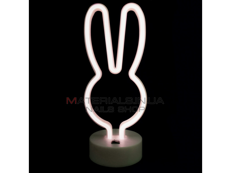 Ночной светильник Neon Lamp series — Bunny White