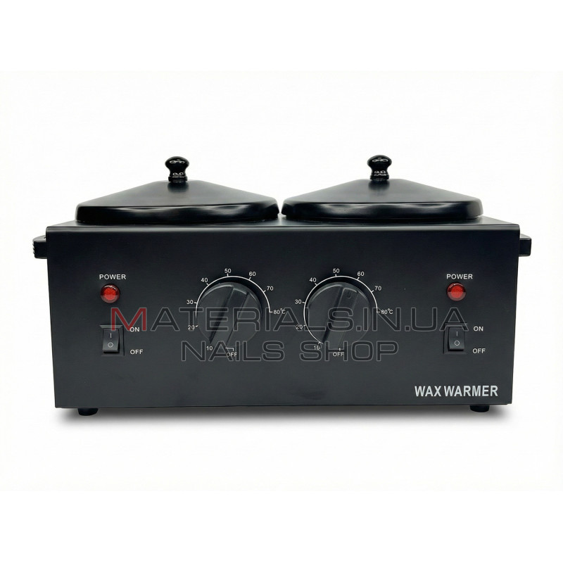 Воскоплав баночный Double Wax Warmer Black