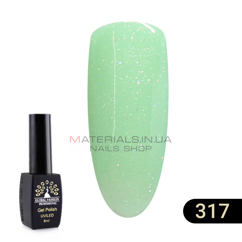 Гель лак BLACK ELITE 317, Global Fashion 8 мл Гель лак BLACK ELITE 317, Global Fashion 8 мл