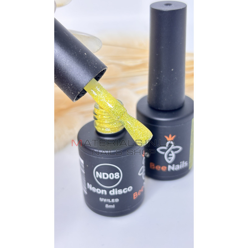 Гель лак Neon Disco Bee Nails №8 (8 мл) Гель лак Neon Disco Bee Nails №8 (8 мл)