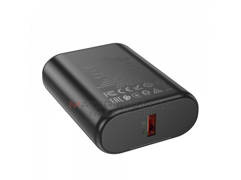 Power Bank 10000 mAh  22.5W+PD20W  Hoco Q3 Pro — Black