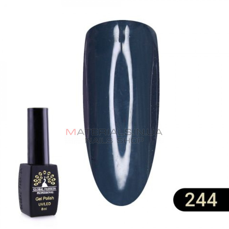 Гель лак BLACK ELITE 244, Global Fashion 8 мл Гель лак BLACK ELITE 244, Global Fashion 8 мл