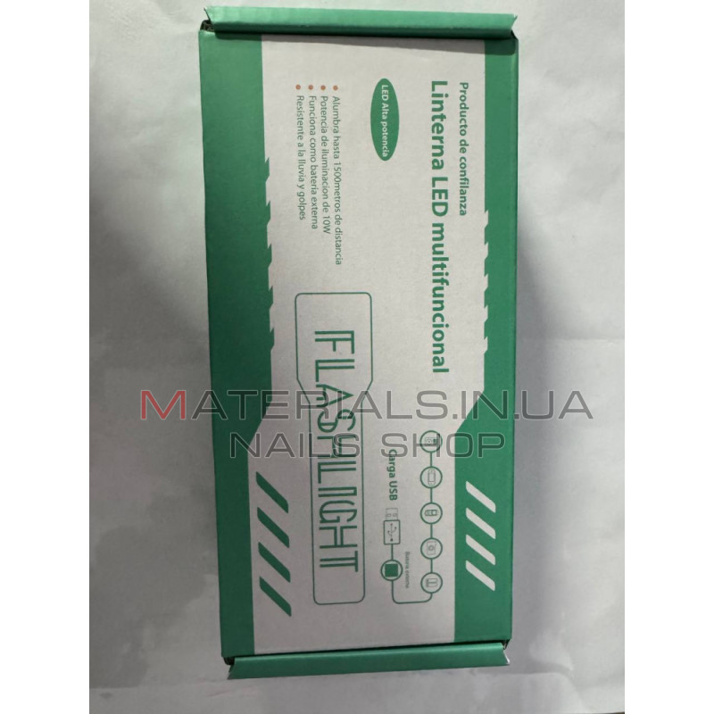 Акумуляторний ручний LED-ліхтар SY-2307, RGB, USB