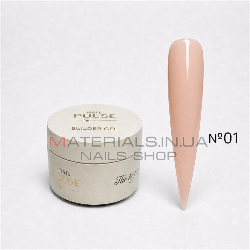 Color Builder Gel Nail Pulse 15ml, №01
