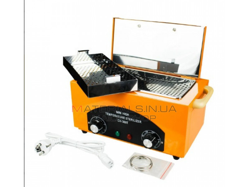 Сухожарова шафа для манікюрних інструментів CH-360T 300W 1.8L гарний потужний сухожар дезінфектор стерилізатор
