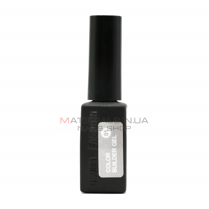 Кольоровий гель для нігтів Color Builder Gel 12 мл, 01 Кольоровий гель для нігтів Color Builder Gel 12 мл, 01