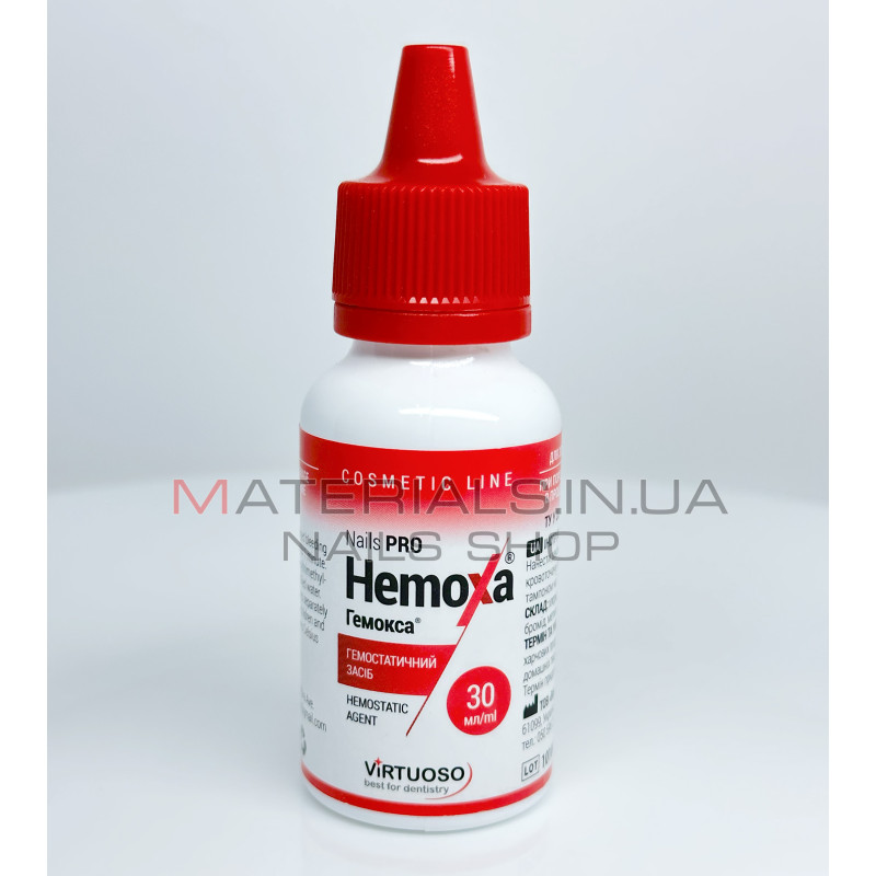 Кровоспинний засіб Hemoxa Гемокса, 30 мл