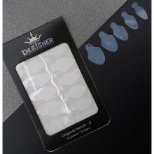 Nail Molds 12шт. (Original french - C) - Силіконові молди різних розмірів для дизайну нігтів та французького манікюру Дизайнер