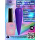 Кольорова френч база для гель лаку Global Fashion, Color French Base Coat 8 мл, 32