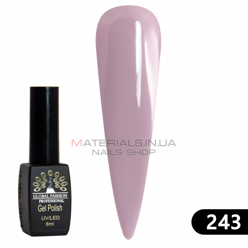 Гель лак BLACK ELITE 243, Global Fashion 8 мл