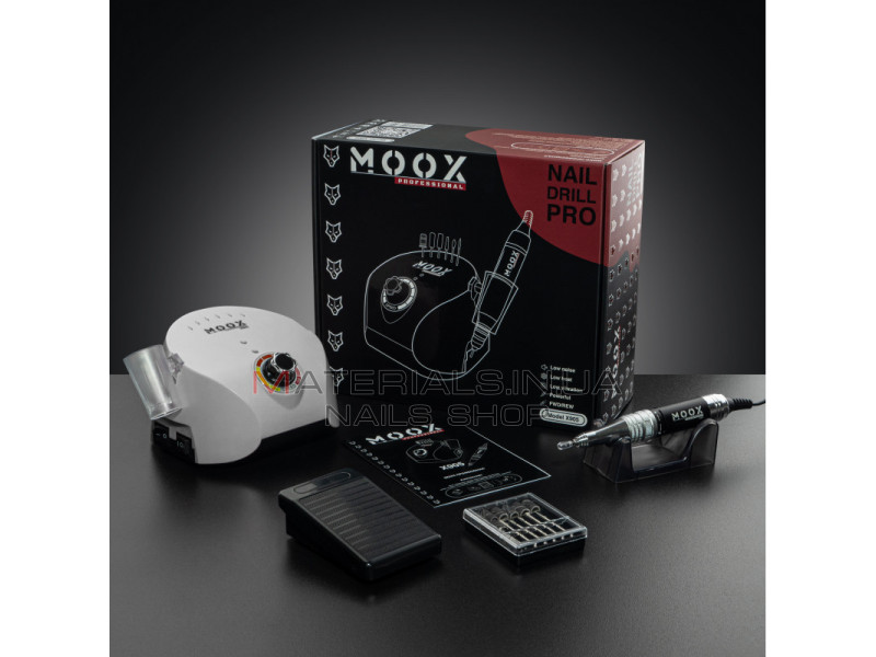 Фрезер Мокс X905 (Білий) на 45 000 об/хв. та 70W. для манікюру та педикюру