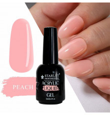 Жидкий акригель для ногтей Starlet Professional, 15 мл, Peach